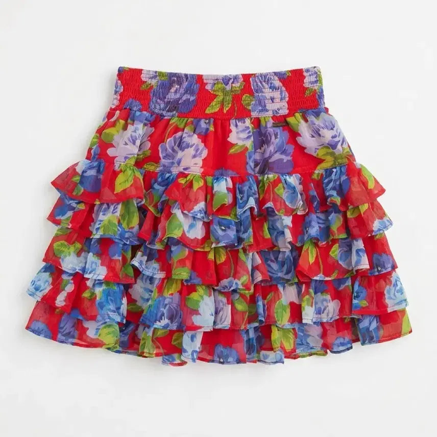 [BUNJANG] Abercrombie & Fitch Flower Tutu Skirt (XS) - Vintage / 여성XS/ 아베크롬비 플라워 튜튜 스커트 빈티지킹