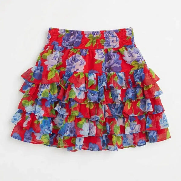 [BUNJANG] Abercrombie & Fitch Flower Tutu Skirt (XS) - Vintage / 여성XS/ 아베크롬비 플라워 튜튜 스커트 빈티지킹