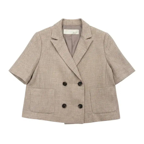 [BUNJANG] J.JIGOTT Summer Short Sleeve Suit Jacket / 여성66/ 지컷 여름 반팔 정장 자켓 빈티지킹