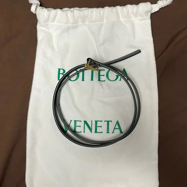 [BUNJANG] Bottega Veneta Triangle Skinny Belt 75 / 보테가베네타 트라이앵글 스키니 벨트 75