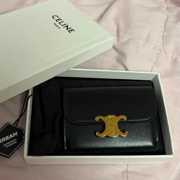 [BUNJANG] Celine Triomphe Card Holder / 셀린느 트리옹프 카드지갑 카드홀더