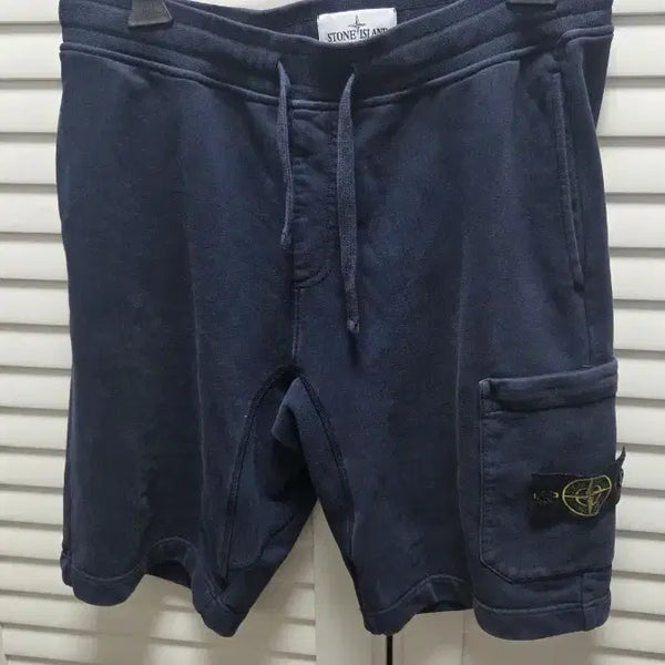 [BUNJANG] Stone Island Bermuda Shorts Navy / 스톤아일랜드 반바지 네이비