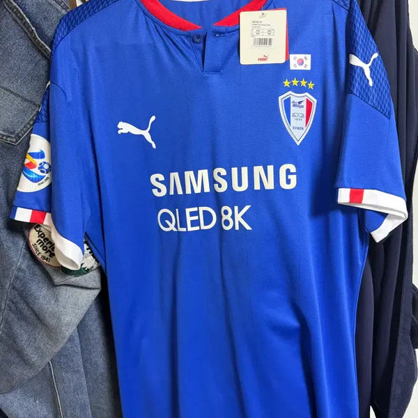 [BUNJANG] Suwon Samsung Bluewings 2020 AFC Champions League Yeom Ki-hun Marked Authentic Jersey / 수원삼성 2020 콩코드블루 아챔 염기훈마킹 새상품 판매합니다.