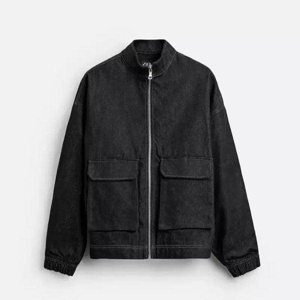 [BUNJANG] Zara Denim Trucker Jacket / [L]자라 데님 트러커
