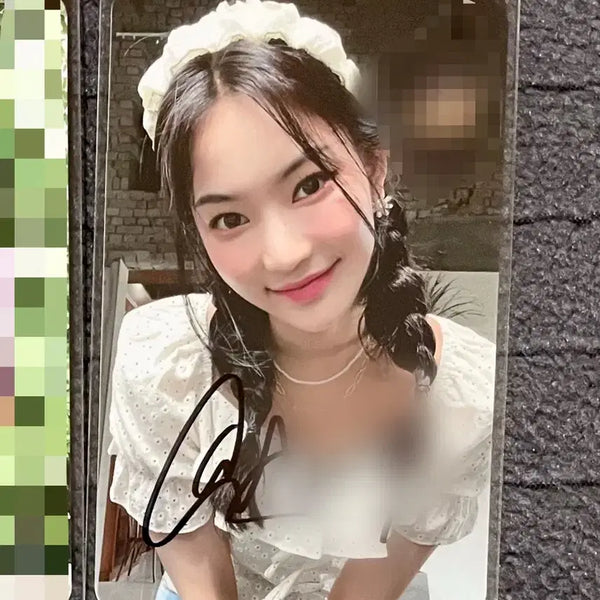 [BUNJANG] STAYC Sieun Signed Photocard 3rd Week Official Fan Meeting Exclusive / 스테이씨 아이사 싸인 포카 3주차 공방 한정포카 당첨자