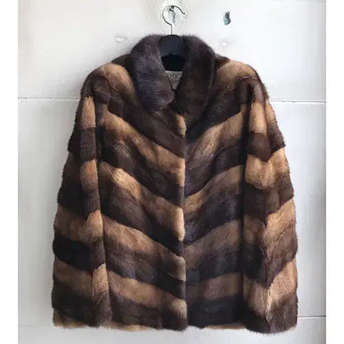 [BUNJANG] AMERICAN Genuine Mink Fur Jacket / AMERICAN 정품/밍크- 66/새거수준