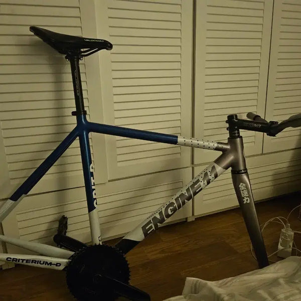 [BUNJANG] Engine 11 Crit-D Metal Blue M Size Bicycle Frame / 엔진11 크릿디 메탈블루 (판,교) 급처