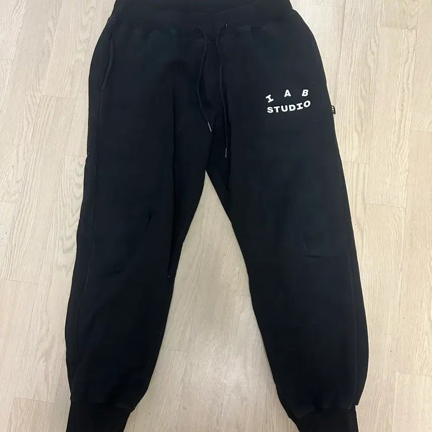 [BUNJANG] IAB Studio Jogger Pants Black L / IAB studio 조거 팬츠 아이앱
