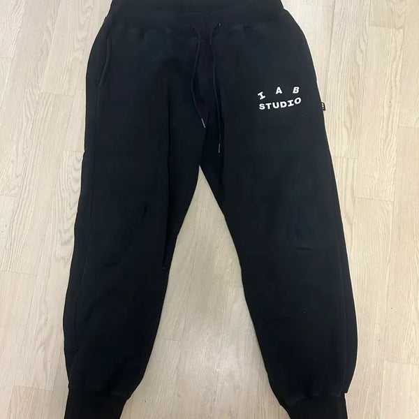 [BUNJANG] IAB Studio Jogger Pants Black L / IAB studio 조거 팬츠 아이앱