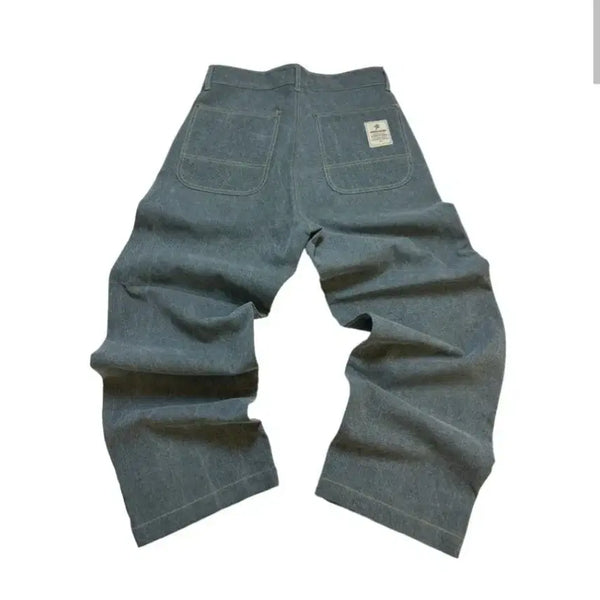 [BUNJANG] Aoiro Work Pants Faded Blue / 아오이로 워크팬츠 페이디드 블루