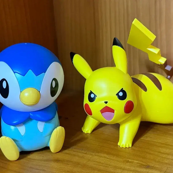 [BUNJANG] Pokemon Pikachu & Piplup Plastic Model Kit Bundle Set / (일괄)포켓몬 프라모델 피규어  피카츄 펭도리