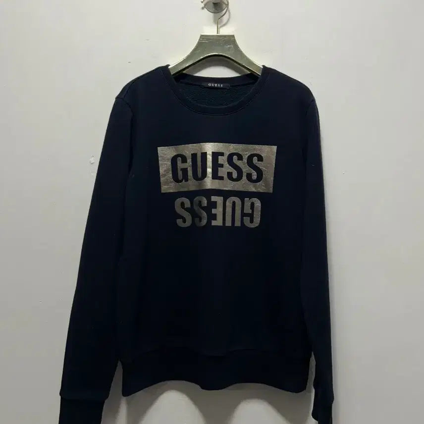 [BUNJANG] Guess Navy Sweatshirt Size S / 게스 맨투맨 네이비 S