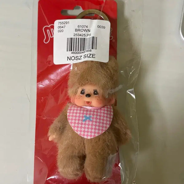 [BUNJANG] Monchhichi Bearbichi Keychain (European Edition) / 몬치치 유럽판 베어치치 키링