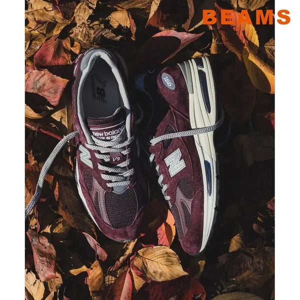 [BUNJANG] BEAMS PLUS x New Balance 991v2 "Purple" Sneakers (Made in UK) / 빔즈 플러스 뉴발란스 991v2 스니커즈