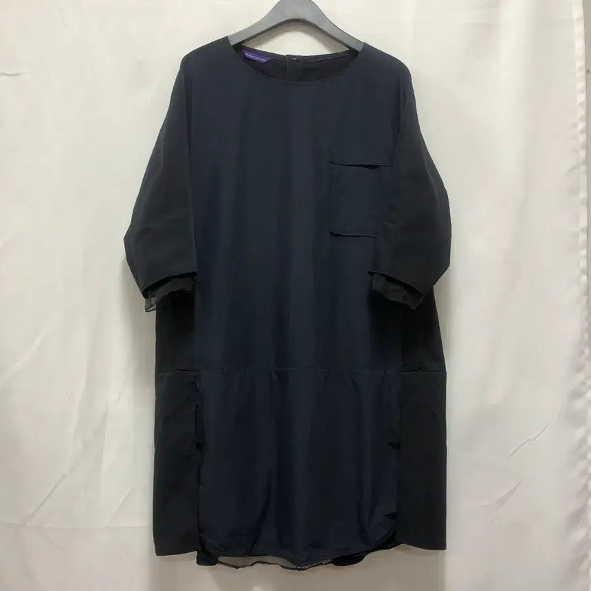 [BUNJANG] Isaac Collection Navy/Black Dress (One Size) / 아이작 컬렉션 네이비/블랙 원피스(프리사이즈)