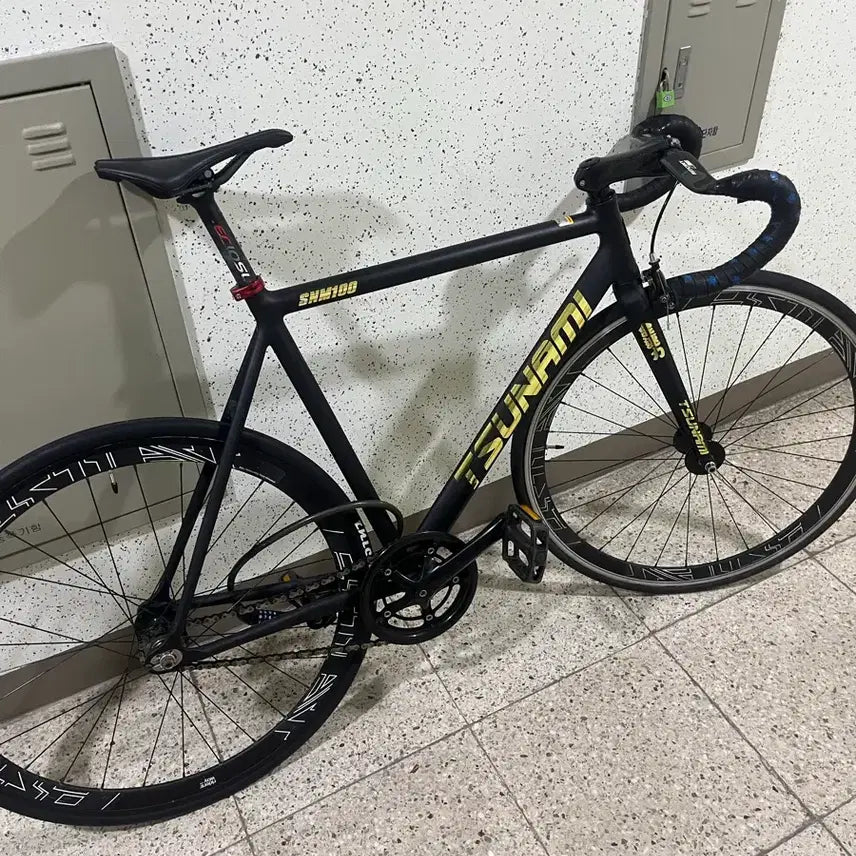 [BUNJANG] Tsunami Matte Black - Advanced Configuration Bicycle / 쓰나미 무광블랙 중급 구성 무하자급 판매/대차