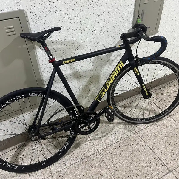[BUNJANG] Tsunami Matte Black - Advanced Configuration Bicycle / 쓰나미 무광블랙 중급 구성 무하자급 판매/대차