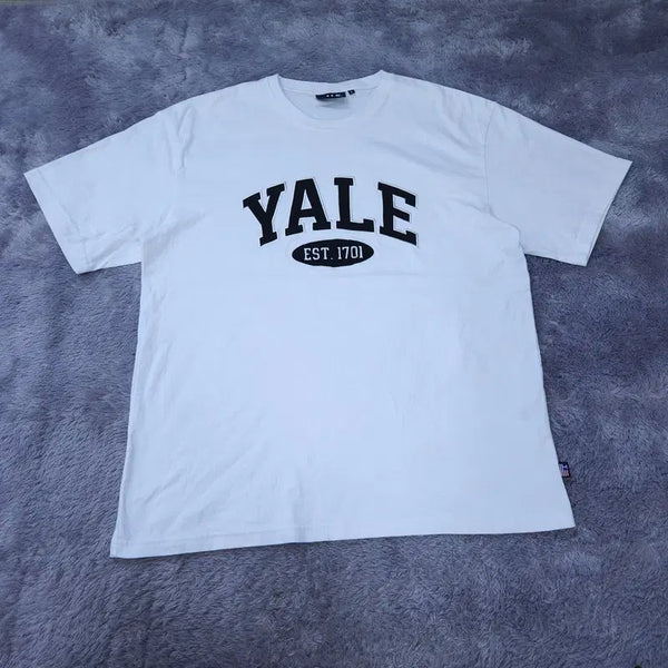 [BUNJANG] Yale Short Sleeve T-Shirt / L 예일 반팔 티 | 0707A20