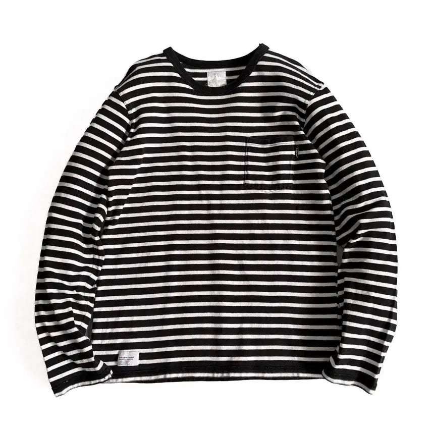 [BUNJANG] NEIGHBORHOOD Striped Border Long Sleeve T-Shirt / M)NEIGHBORHOOD 네이버후드 스트라이프 보더 긴소매 티셔츠