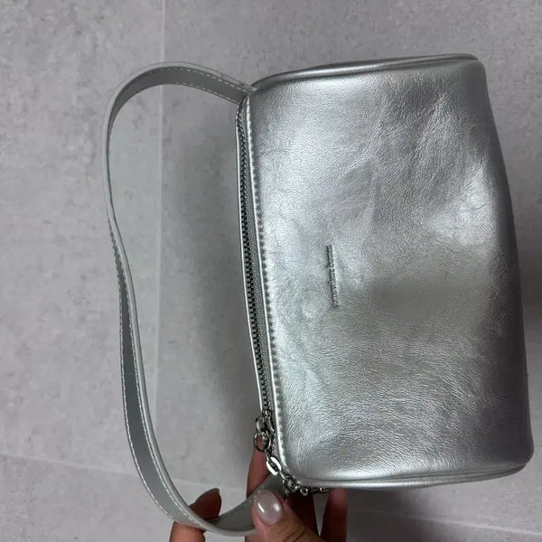 [BUNJANG] Somewhere Butter Silver Tote Bag / 썸웨어버터 실버 토트백