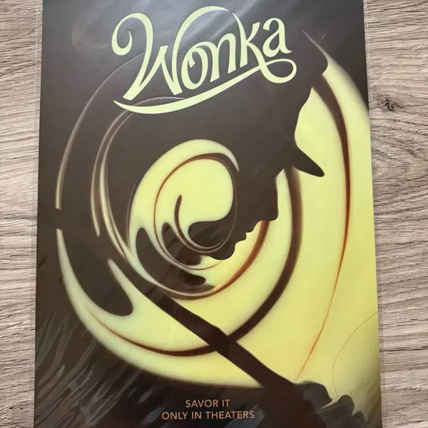 [BUNJANG] Wonka Special Poster Swirl / 웡카 스페셜 포스터 swirl