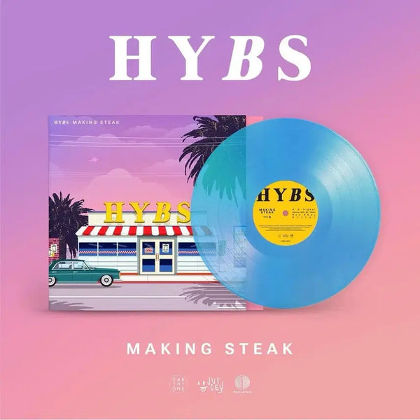 [BUNJANG] HYBS 1st Album Making Steak LP Blue / [LP] HYBS 정규 1집 메이킹 스테이크 LP 블루
