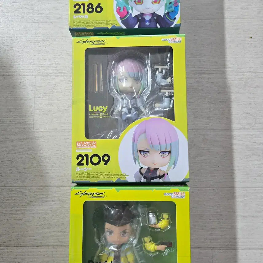 [BUNJANG] Edgerunners Nendoroid Set - Lucy, Rebecca, David / 엣지러너 넨도로이드 3종 루시 레베카 데이비드