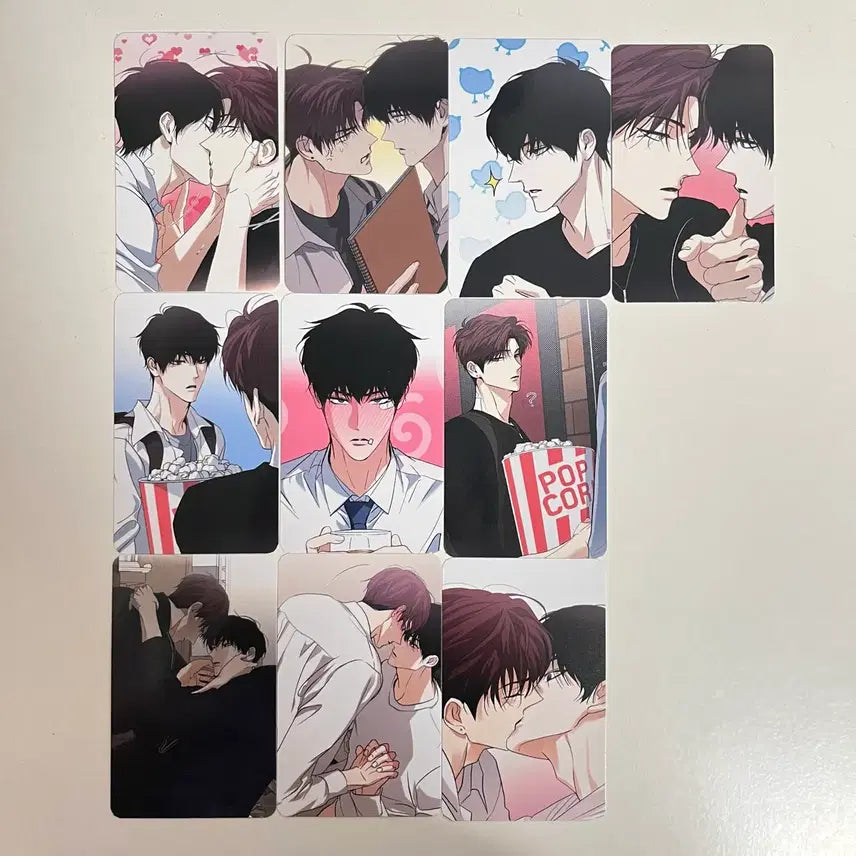 [BUNJANG] Baeon Annex Hohosangbak Collaboration Cafe Bangpo Visit Photocard Set / [일괄] 비온 아넥스 호호상박 콜라보 카페 방포 방문 포토카드 포카 세트