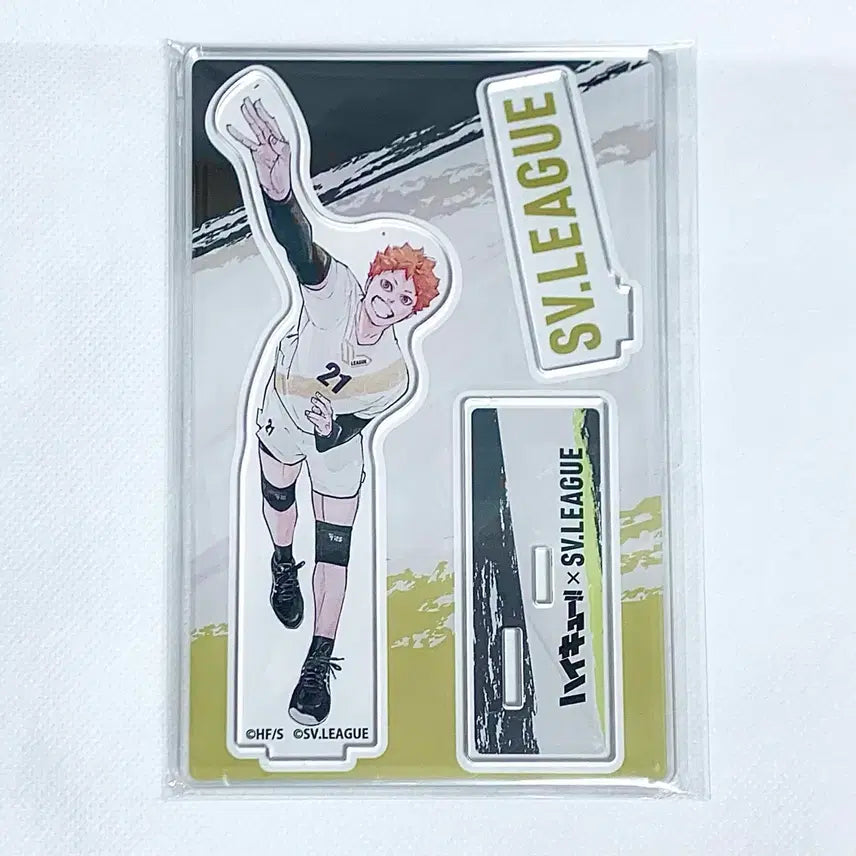 [BUNJANG] Haikyuu!! Hinata SV League Diorama - Original Illustration Collaboration Acrylic Stand / 하이큐)원화)콜라보)아크릴) 히나타 SV리그 디오라마