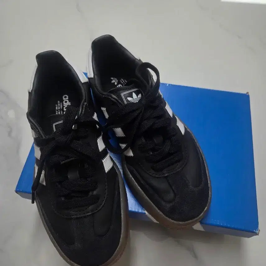 [BUNJANG] Adidas Samba Black Shoes (220mm) / 아디다스 삼배 검정 220
