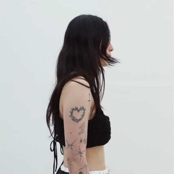 [BUNJANG] O.H.HEDEN Handmade Knit Bralette / 오브헤덴 핸드메이드 니트 브라탑