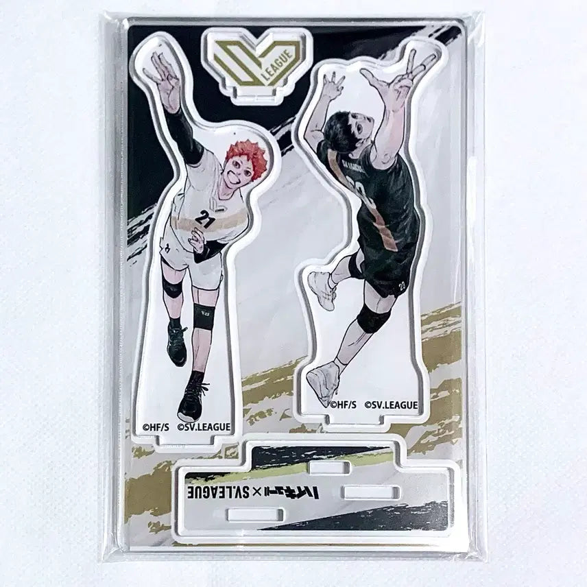 [BUNJANG] Haikyuu!! Original Art Collaboration Acrylic Diorama - Kageyama, Hinata (SV League Jump Shop) / 하이큐)원화)콜라보)아크릴) 카게야마 히나타 디오라마 SV 리그 점프샵