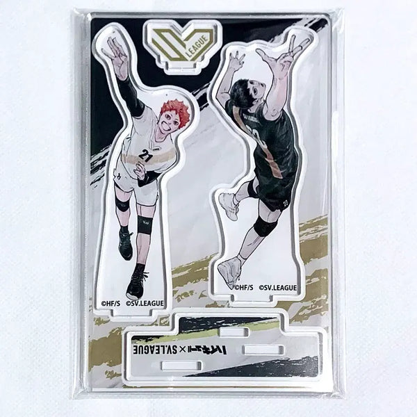 [BUNJANG] Haikyuu!! Original Art Collaboration Acrylic Diorama - Kageyama, Hinata (SV League Jump Shop) / 하이큐)원화)콜라보)아크릴) 카게야마 히나타 디오라마 SV 리그 점프샵