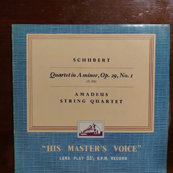 [BUNJANG] Schubert String Quartet No. 13 in A minor, 'Rosamunde' - Amadeus String Quartet (10-inch Mono LP) / 슈베르트 현악 4중주 제13번 가단조 Rosamunde