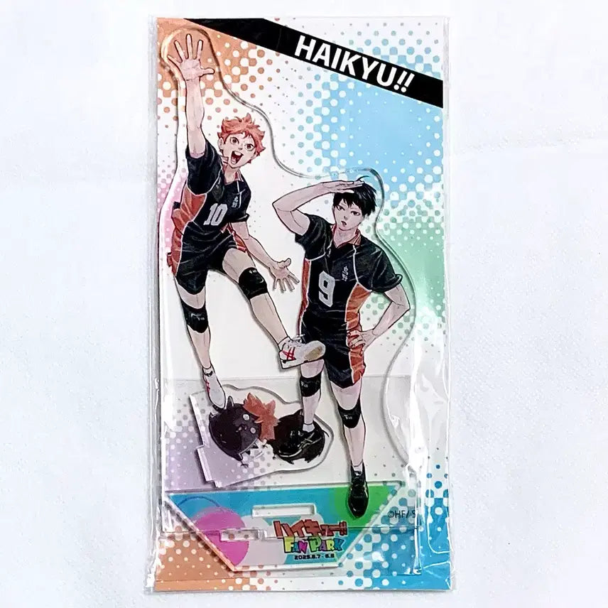 [BUNJANG] Haikyu!! Original Art Exhibition Acrylic Stand - Kageyama & Hinata (Jump Shop) / 하이큐)원화)전시회)아크릴) 카게야마 히나타 팬파크 점프샵 마스코트