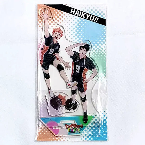 [BUNJANG] Haikyu!! Original Art Exhibition Acrylic Stand - Kageyama & Hinata (Jump Shop) / 하이큐)원화)전시회)아크릴) 카게야마 히나타 팬파크 점프샵 마스코트