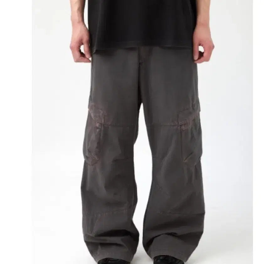 [BUNJANG] Hatching Room Washed Charcoal Board Pants / Board Pants Washed Charcoal