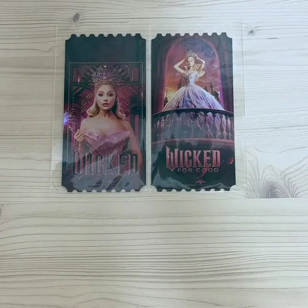 [BUNJANG] Wicked Glinda Ariana Grande Original Ticket Set / 2종 일괄) 위키드 포 굿 글린다 아리아나 그란데 오리지널티켓 오티 메가박스 메박 특전 굿즈