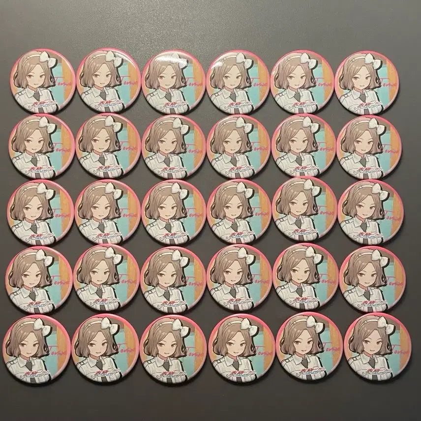 [BUNJANG] Tomori Mu-do-gwan "Girl's Band Cry" 30pc Can Badge Set / 걸즈 밴드 크라이 토모 무도관 캔뱃지 30개