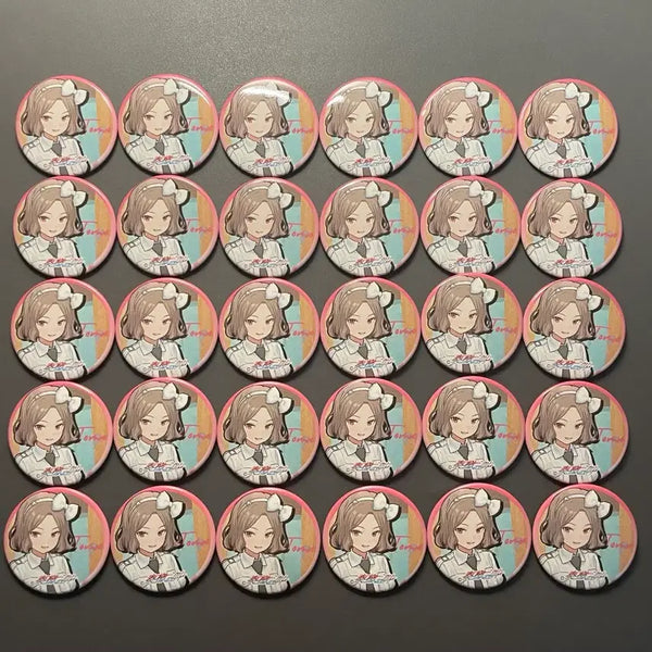 [BUNJANG] Tomori Mu-do-gwan "Girl's Band Cry" 30pc Can Badge Set / 걸즈 밴드 크라이 토모 무도관 캔뱃지 30개