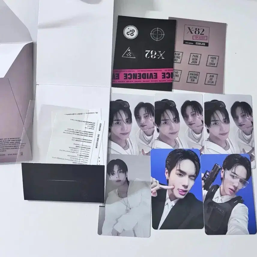 [BUNJANG] 82MAJOR Sungbin Hyeokkeut Album Photocard Set / 82major 혀끝 앨범 황성빈 포토카드 세트