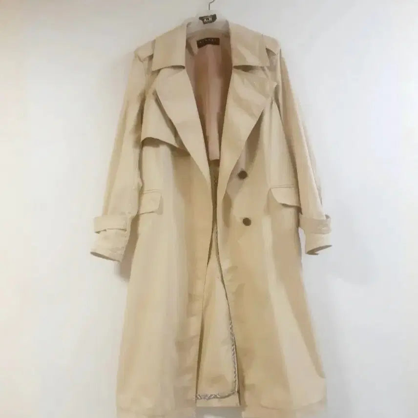 [BUNJANG] Sisley Beige Trench Coat / 시슬리(SISLEY) 트렌치코트