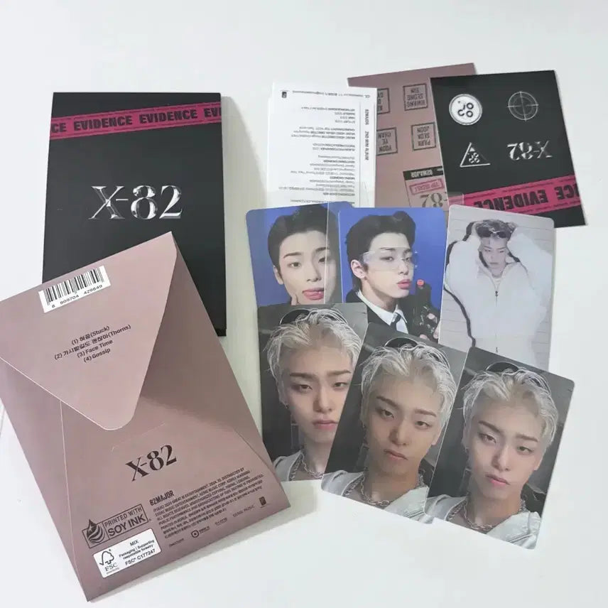 [BUNJANG] 82Major Hyukkeut Album Kim Dokyun Photocard Set / 82major 혀끝 앨범 김도균 포토카드 세트