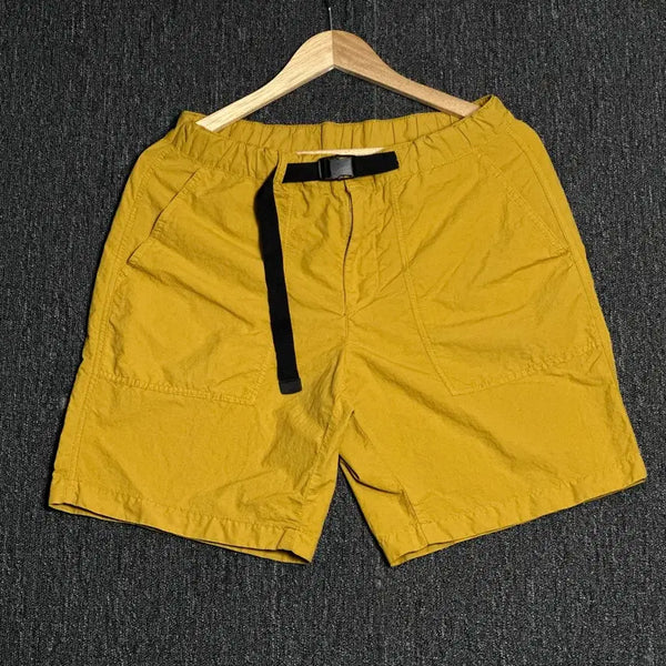[BUNJANG] Uniqlo Nylon Utility Shorts Mustard M / 유니클로 나일론 유틸리티 쇼츠 머스터드 M