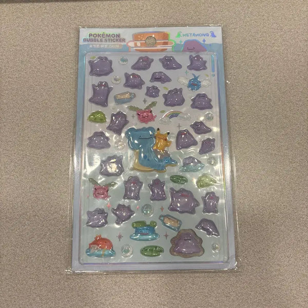 [BUNJANG] Ditto Bubble Sticker / 메타몽 버블 스티커 새상품