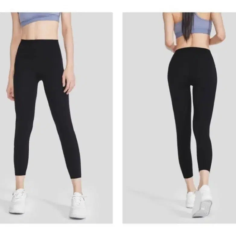 [BUNJANG] Andar Air Cooling Geni Signature Black 9-part Pants / 안다르 에어쿨링 지니 시그니처 블랙 9부