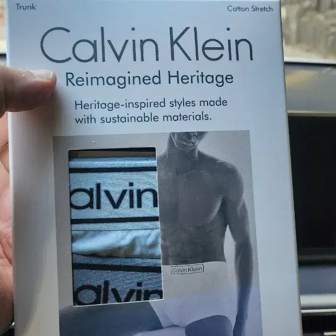 [BUNJANG] Calvin Klein Underwear Cotton Stretch Trunk 3-Pack Set / 캘빈클라인 언더웨어 트렁크 코튼 스트레치 3종 세트