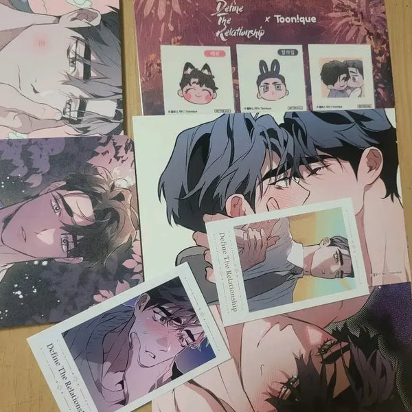 [BUNJANG] Toonique DTR Bundle Set - Stickers, Postcards, Lucky Draw, Coasters / 투니크 디티알 띠부,엽서,럭드,코스터 일괄