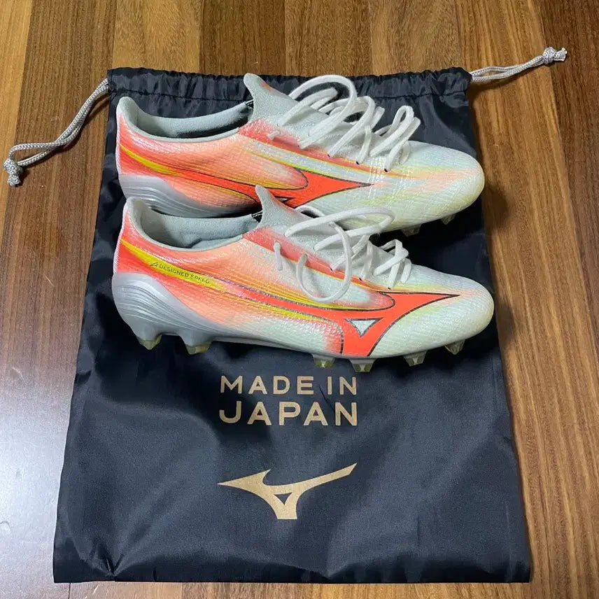 [BUNJANG] Mizuno Alpha 3 Japan MD Football Boots 250 / 미즈노 알파3 JAPAN MD 축구화 250 (최상급 일본산)