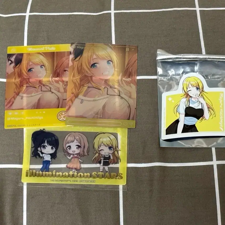 [BUNJANG] Emoca Meguru x THE IDOLM@STER SHINY COLORS Collaboration Goods Bundle / 샤니마스 일루미 메구루 콜라보 굿즈 판매합니다